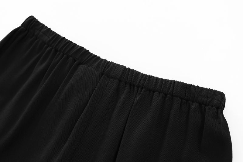 Casual home black sports shorts